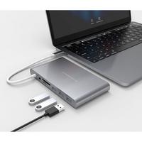 list item 2 of 2 HyperDrive Ultimate Space Gray USB-C Hub
