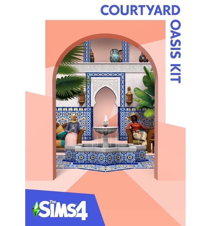Electronic Arts The Sims 4: Courtyard Oasis Kit DLC - PC EA app