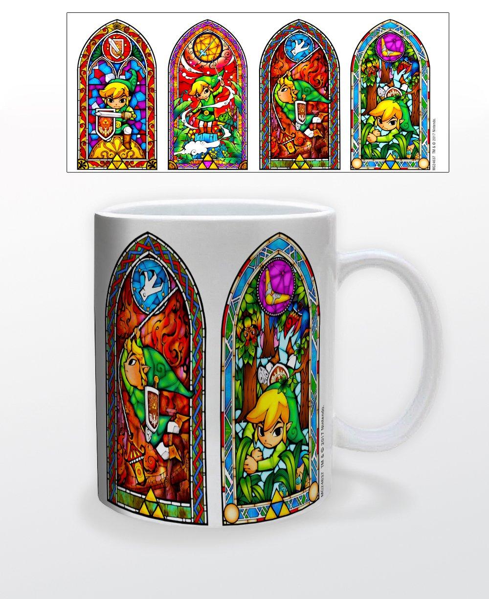 list item 1 of 1 The Legend of Zelda: Wind Waker Stained Glass Mug