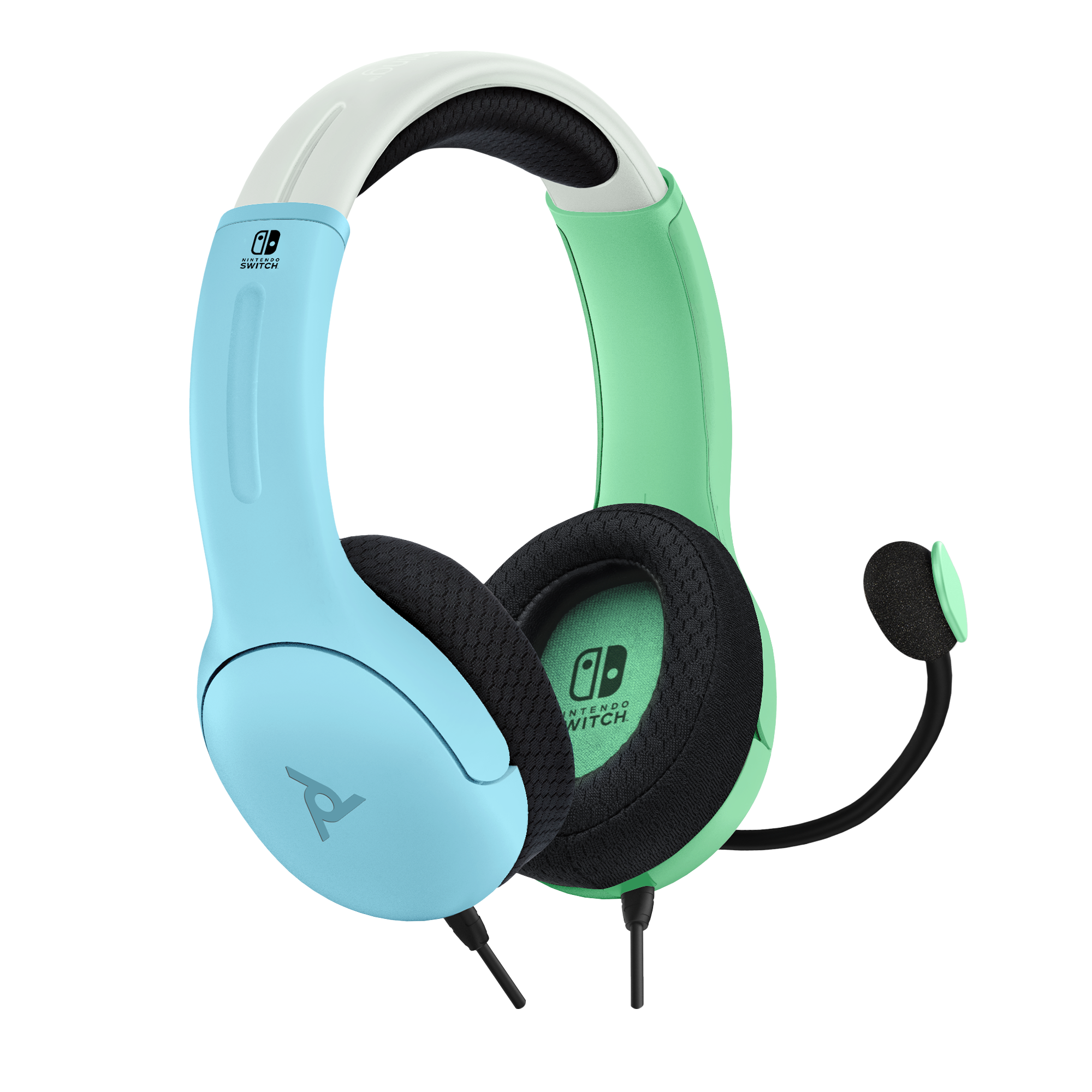 PDP Lvl40 Wired Headset for Nintendo Switch - Blue/Green