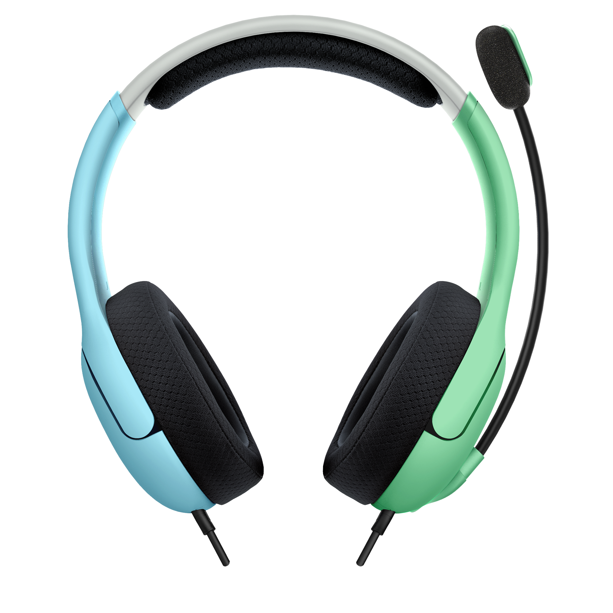 PDP LVL 40 Wired Gaming Headset for Nintendo Switch in Blue/Green