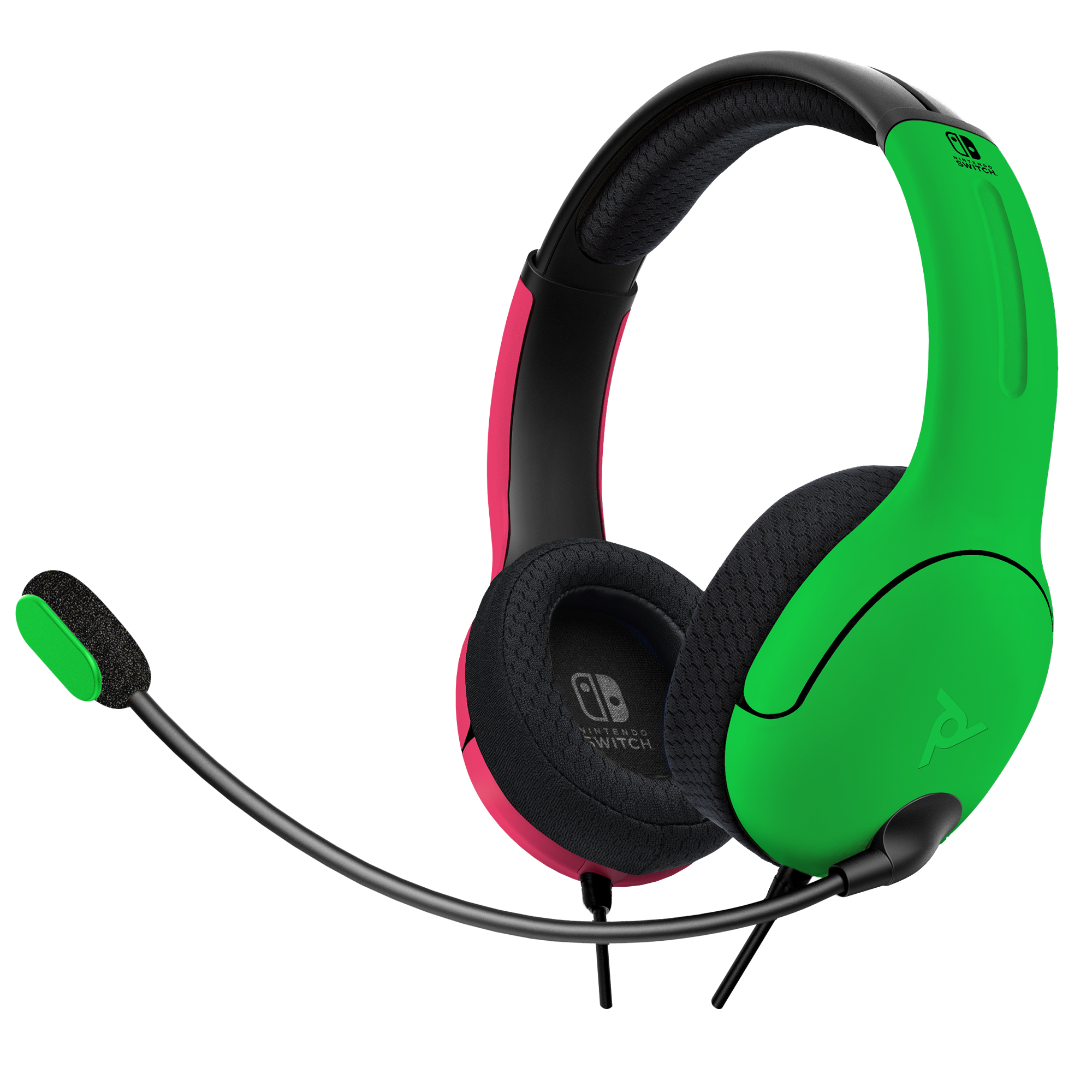 PDP Gaming LVL40 Wired Stereo Headset for Nintendo Switch Pink/Green GameStop