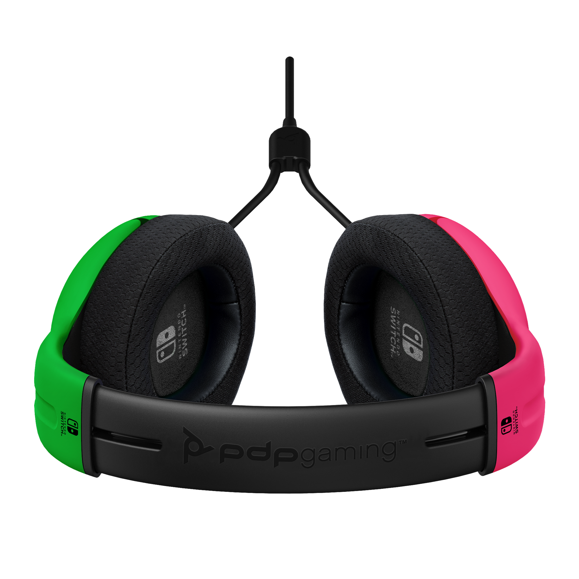 Pdp Gaming Lvl40 Wired Stereo Gaming Headset: Neon Pop - Nintendo