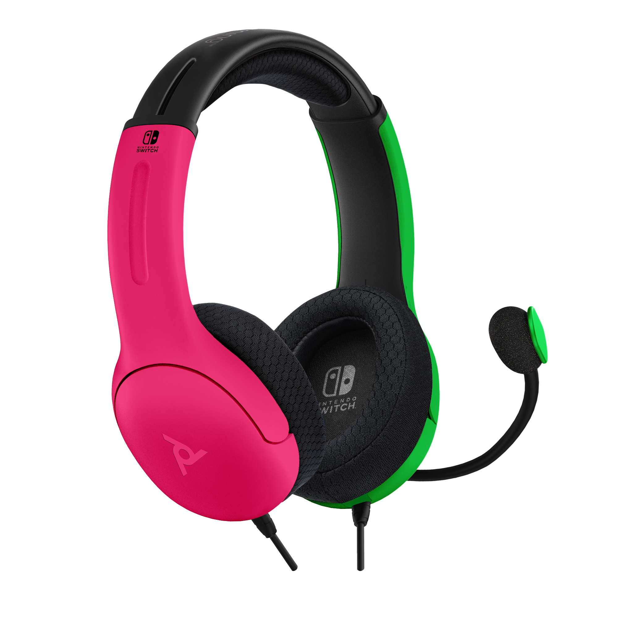 Pdp Gaming Lvl40 Wired Stereo Gaming Headset: Neon Pop - Nintendo