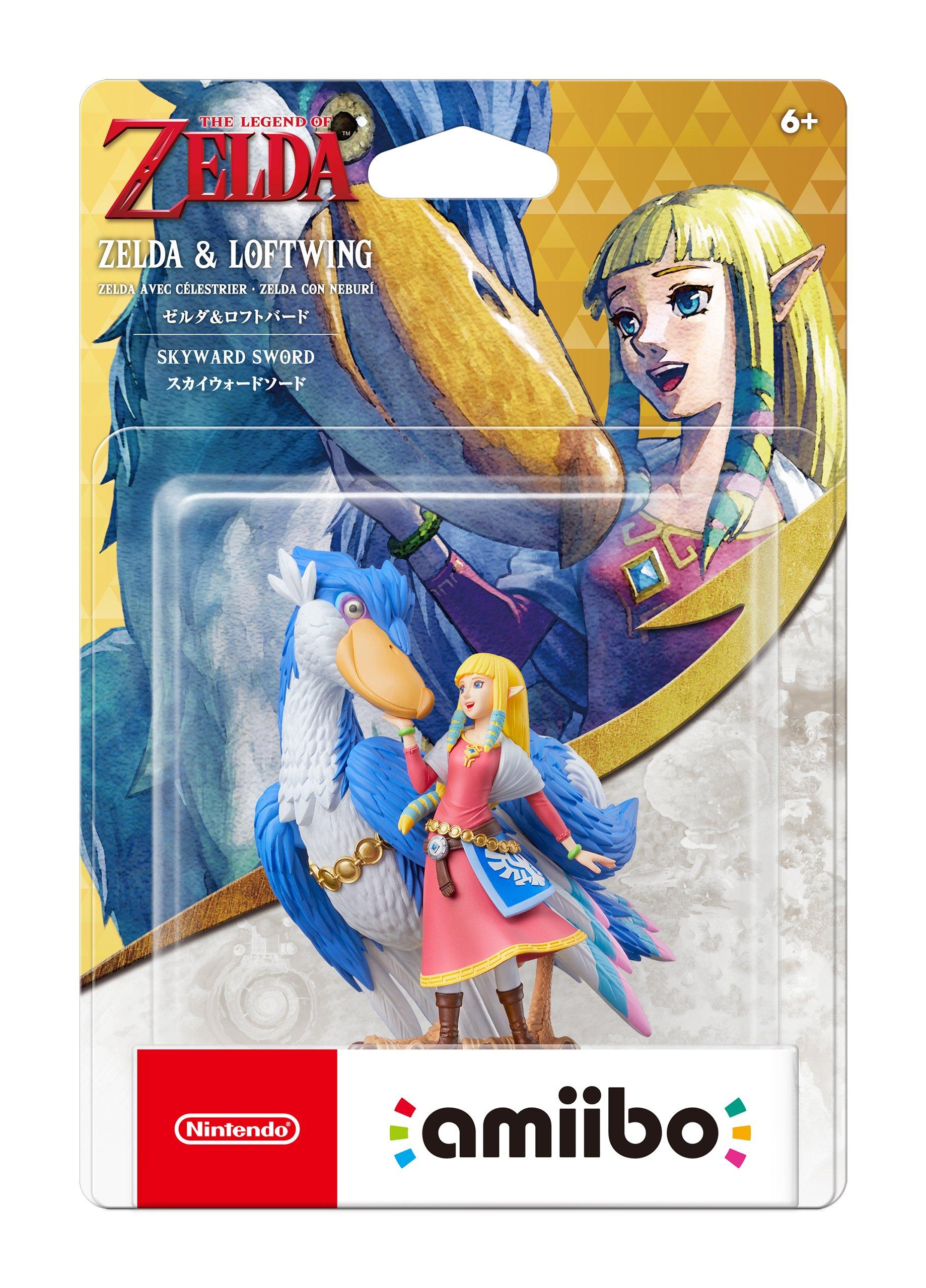 Nintendo amiibo Zelda & Loftwing - The Legend of Zelda: Skyward Sword HD  Figura de juego interactiva