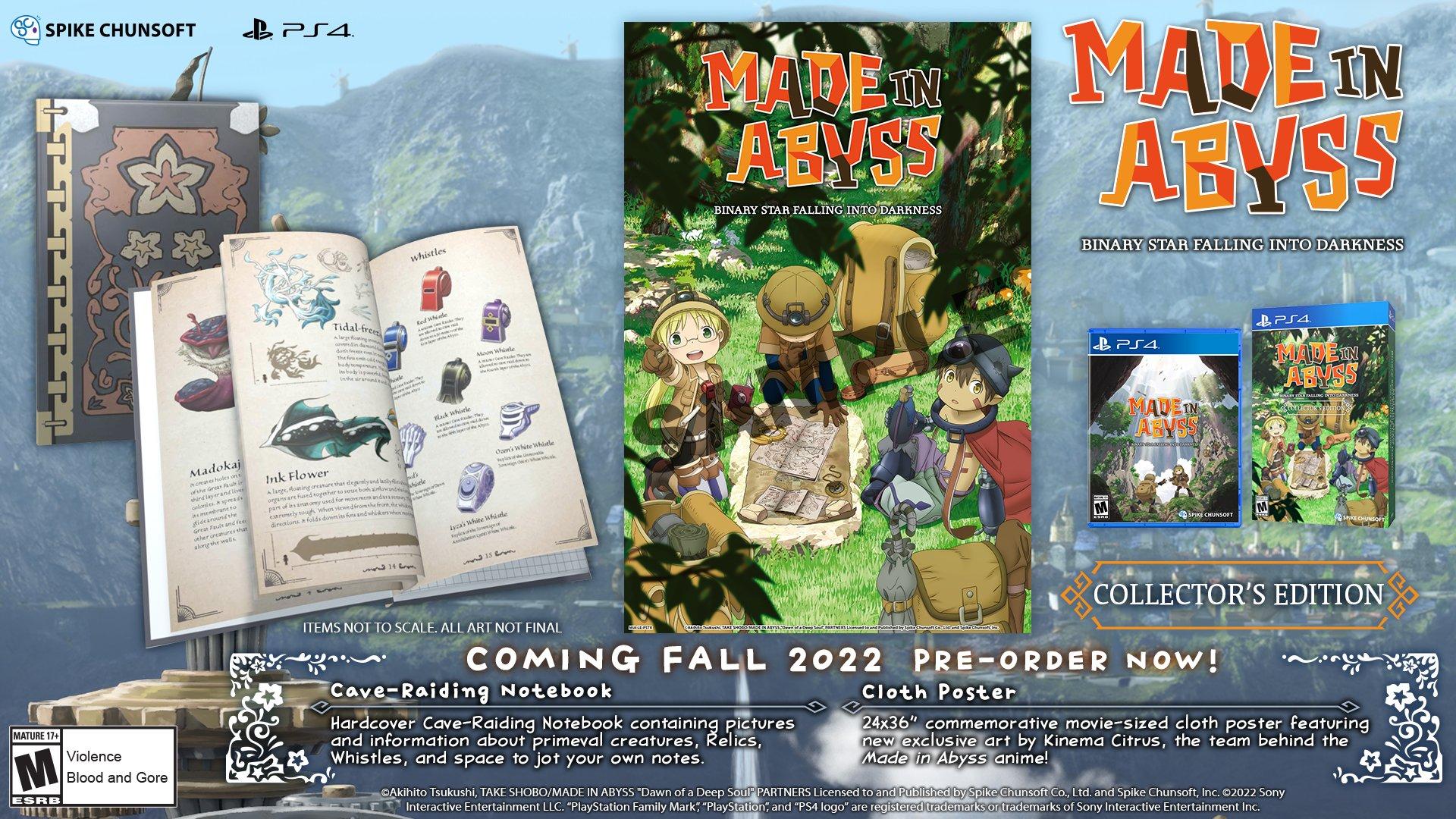 Made in Abyss: Binary Star Falling into Darkness Collector's Edition - PlayStation 4