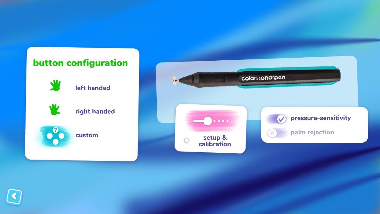 SonarPen - Pressure Sensitive Smart Stylus Pen with Palm Rejection