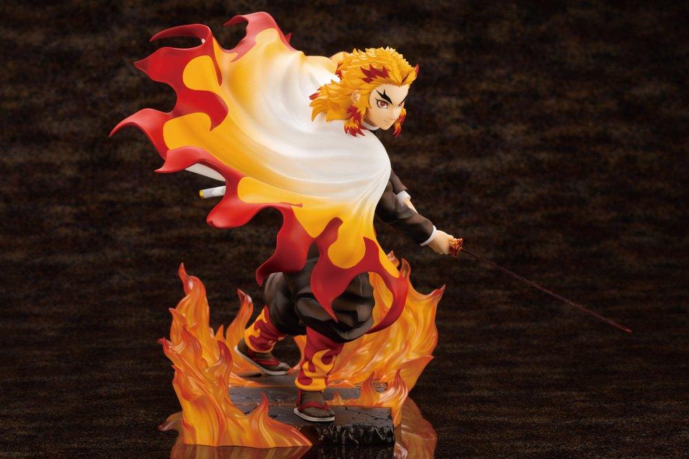 Kotobukiya Demon Slayer: Kimetsu no Yaiba Kyojuro Rengoku ArtFX J Statue