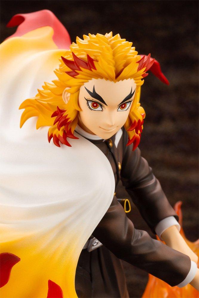 Kotobukiya Demon Slayer Kimetsu No Yaiba Kyojuro Rengoku Artfx J Statue