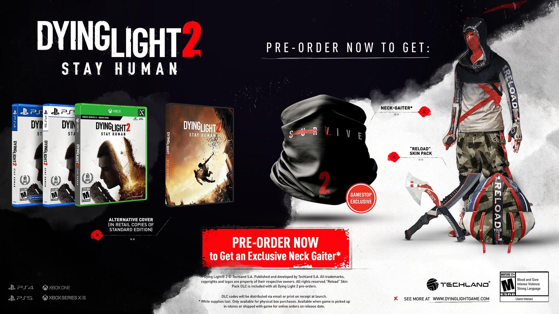 Discover Dying Light 2 Stay Human CGI Trailer, New Pre-Order Bonus, and  Techland's Special Anniversary Offers - Xbox Wire