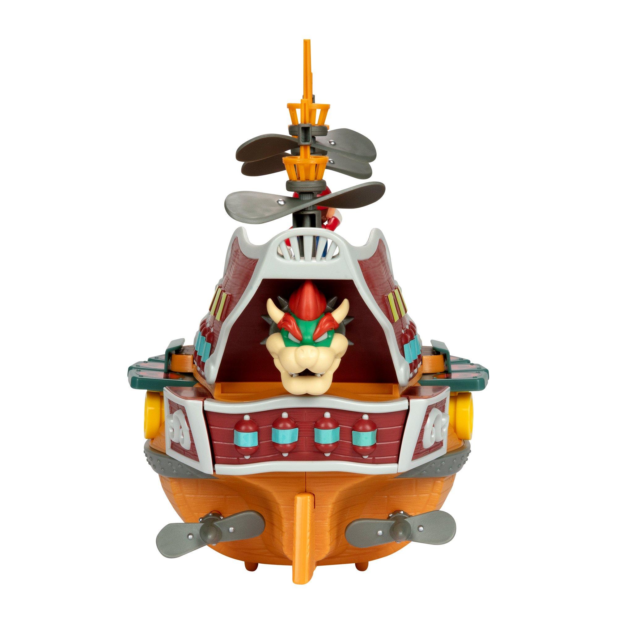 Jakks Pacific Super Mario Bowser's Deluxe Airship Playset | GameStop