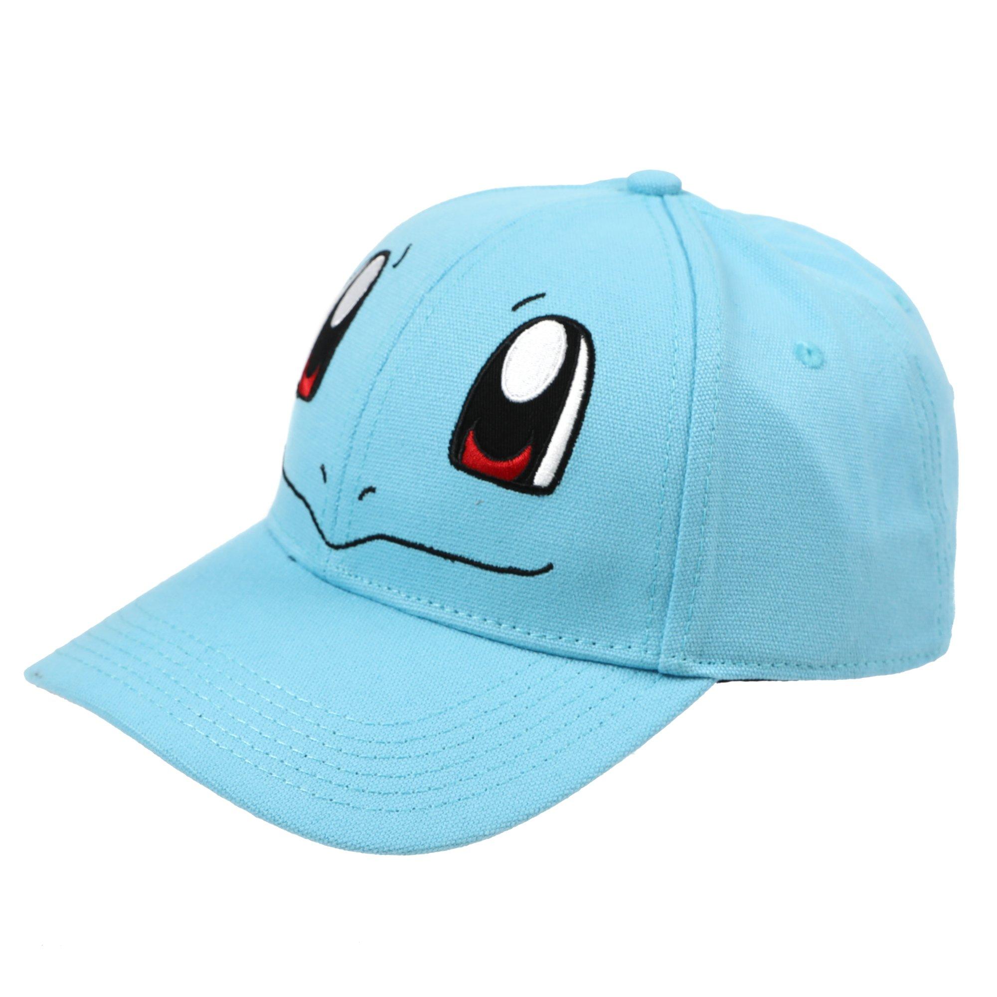 Pokeball Embroidered Blue Tie Dye Men's Cotton Twill Pokemon Adjustable Hat