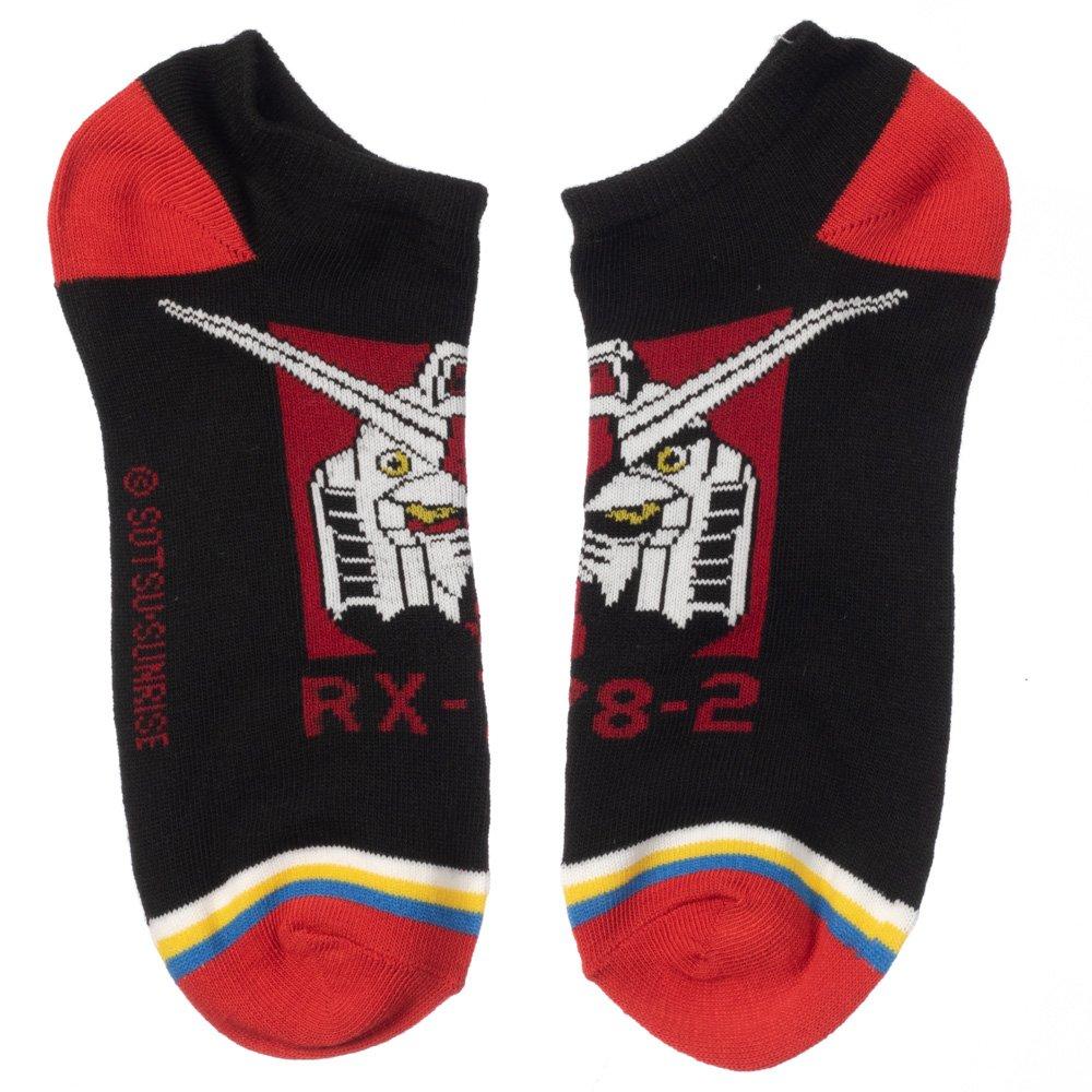 list item 5 of 6 Mobile Suit Gundam Ankle Socks (5 Pack)