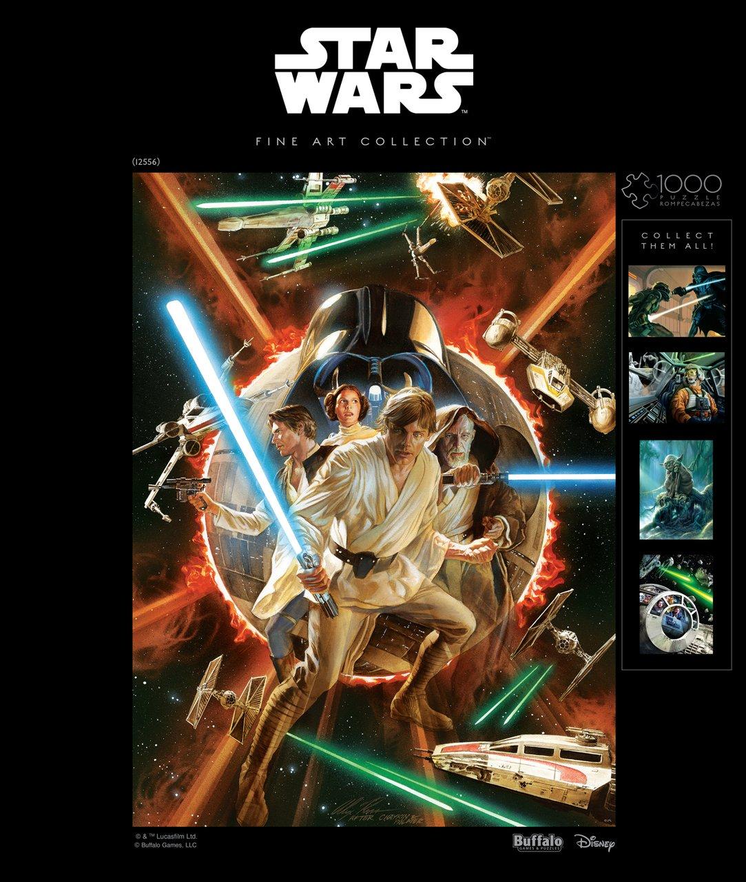 1 Buffalo Games 1000 Piece Puzzle Star Wars Fine Art Collection Episode 4 