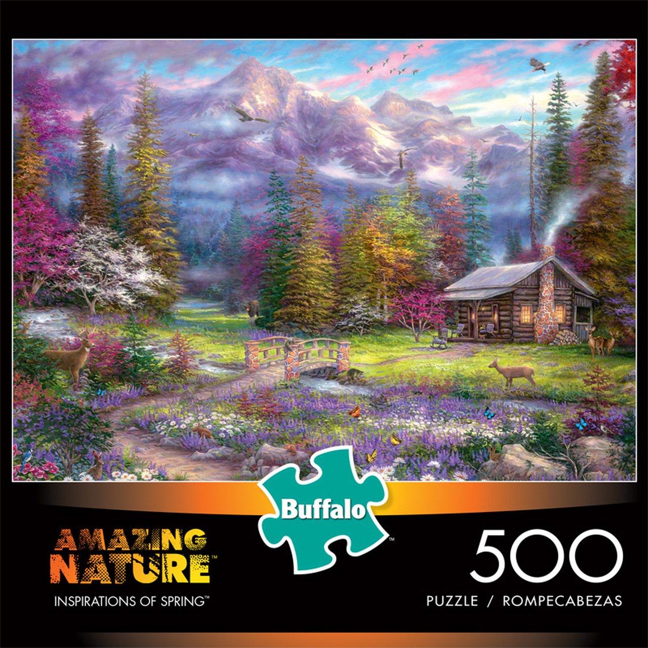 Buffalo Games Inspirations of Spring 500-pc Jigsaw Puzzle