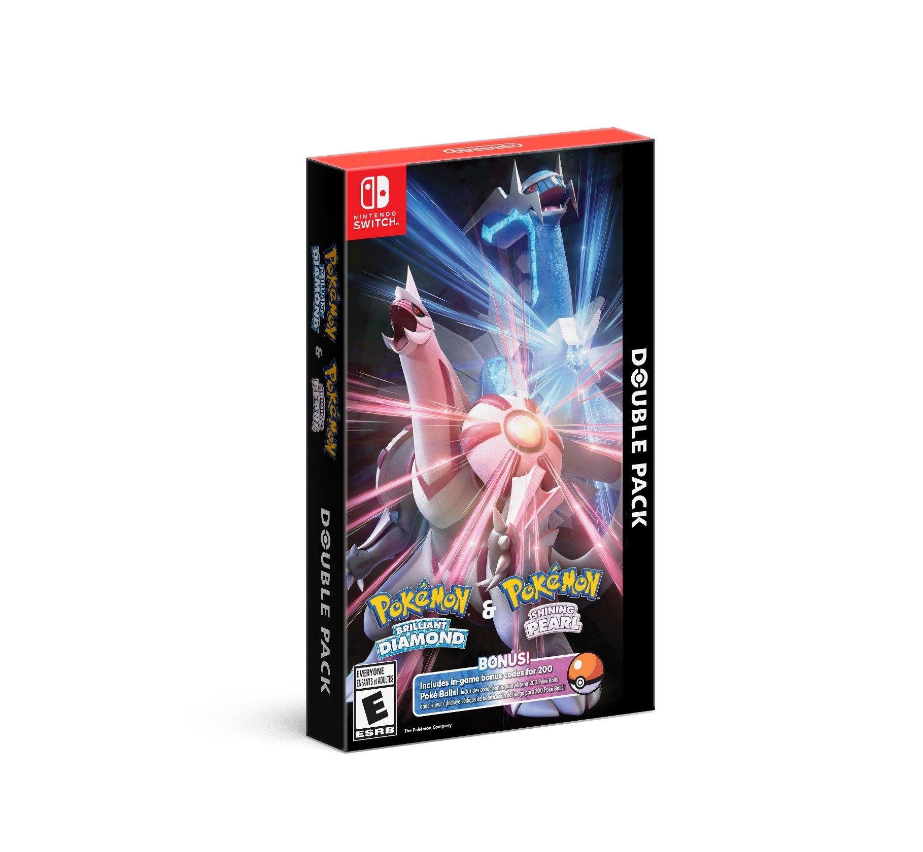 Pokemon Brilliant Diamond and Shining Pearl Double Pack  - Nintendo Switch