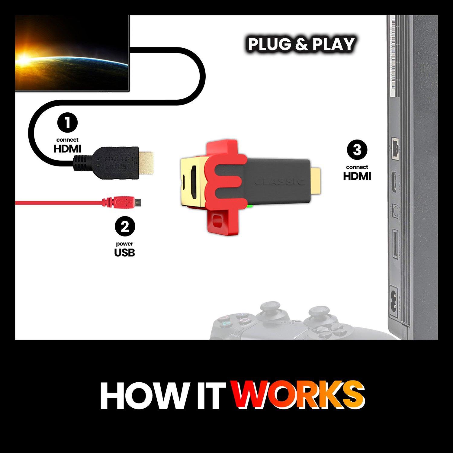 Marseille mClassic Plug and Play Graphics Card for Nintendo Switch