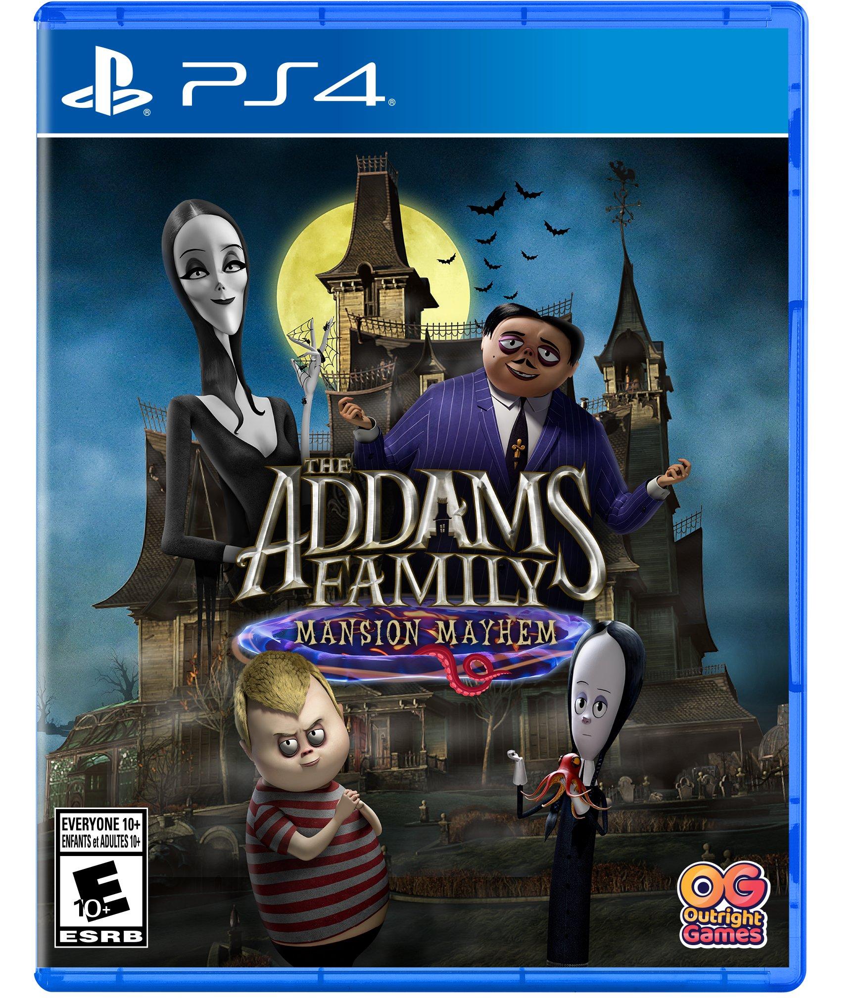 Download The Addams Family Mansion Mayhem Playstation 4 Playstation Gamestop