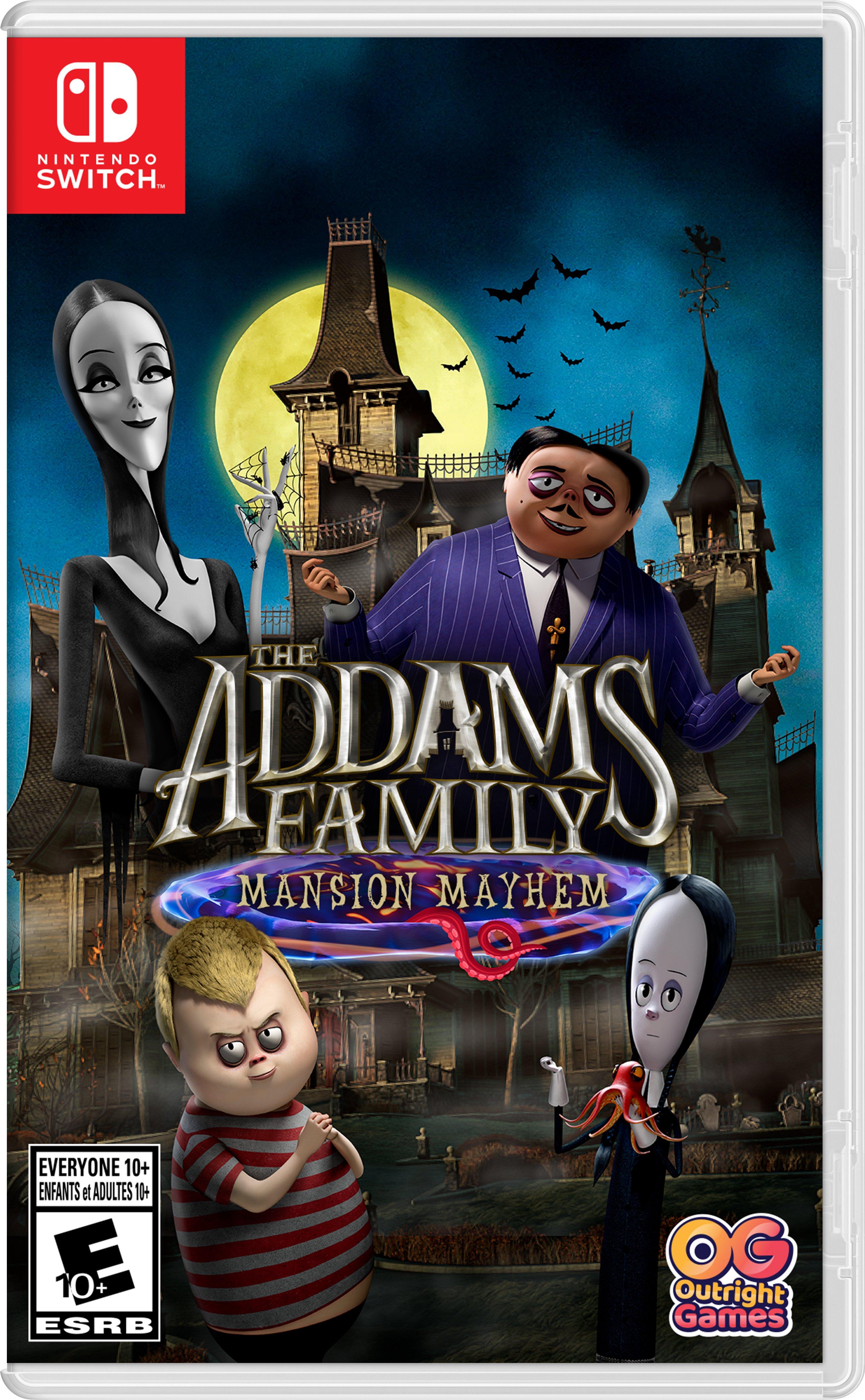 Download The Addams Family Mansion Mayhem Nintendo Switch Nintendo Switch Gamestop