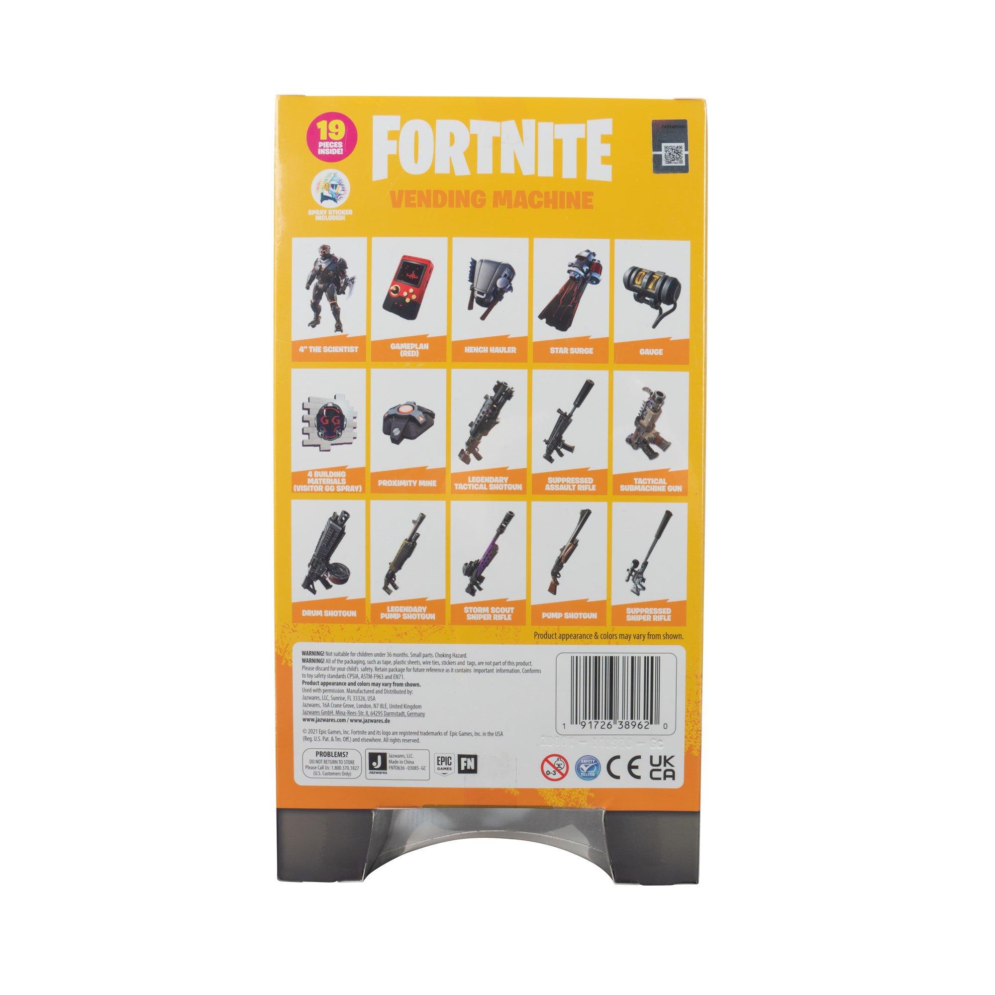 Fortnite Vending Machine The Scientist Action Figure