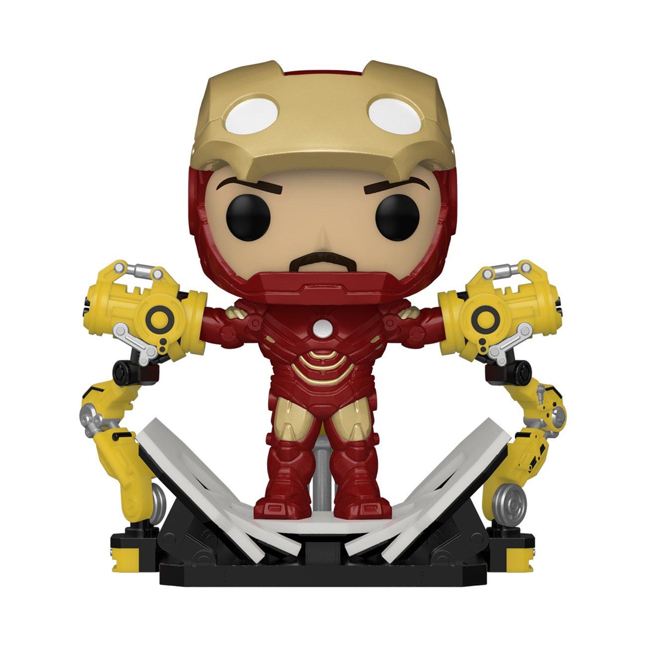 Pop Deluxe Iron Man 2 Iron Man With Gantry Gamestop