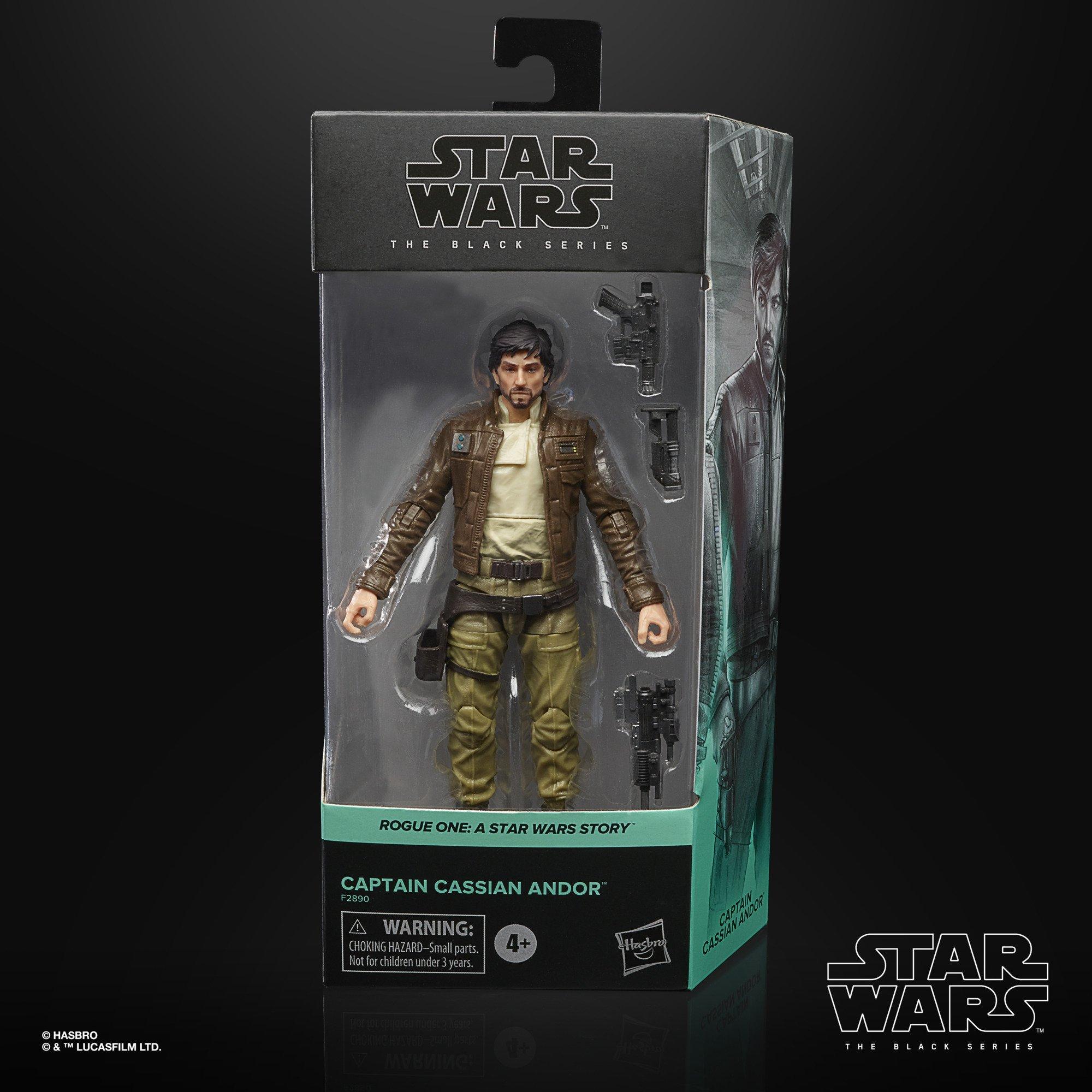 list item 6 of 7 Hasbro Star Wars: The Black Series Rogue One: A Star Wars Story Captain Cassian Andor 6-in Action Figure