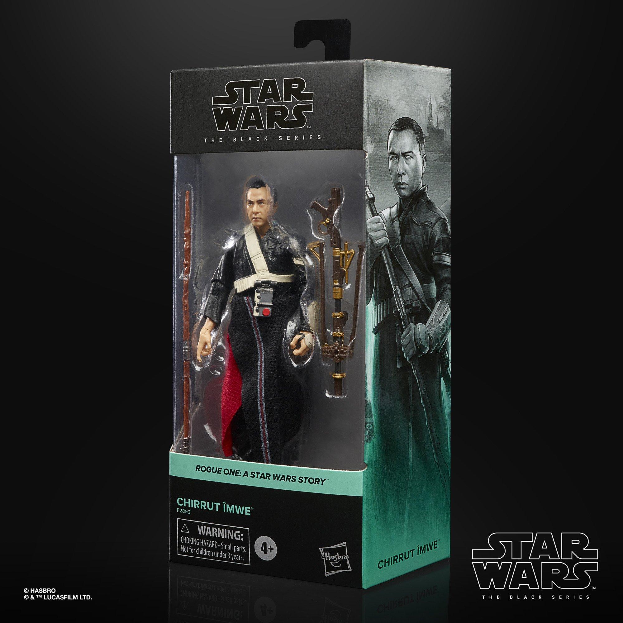 list item 8 of 8 Hasbro Star Wars: The Black Series Rogue One: A Star Wars Story Chirrut Imwe 6-in Action Figure