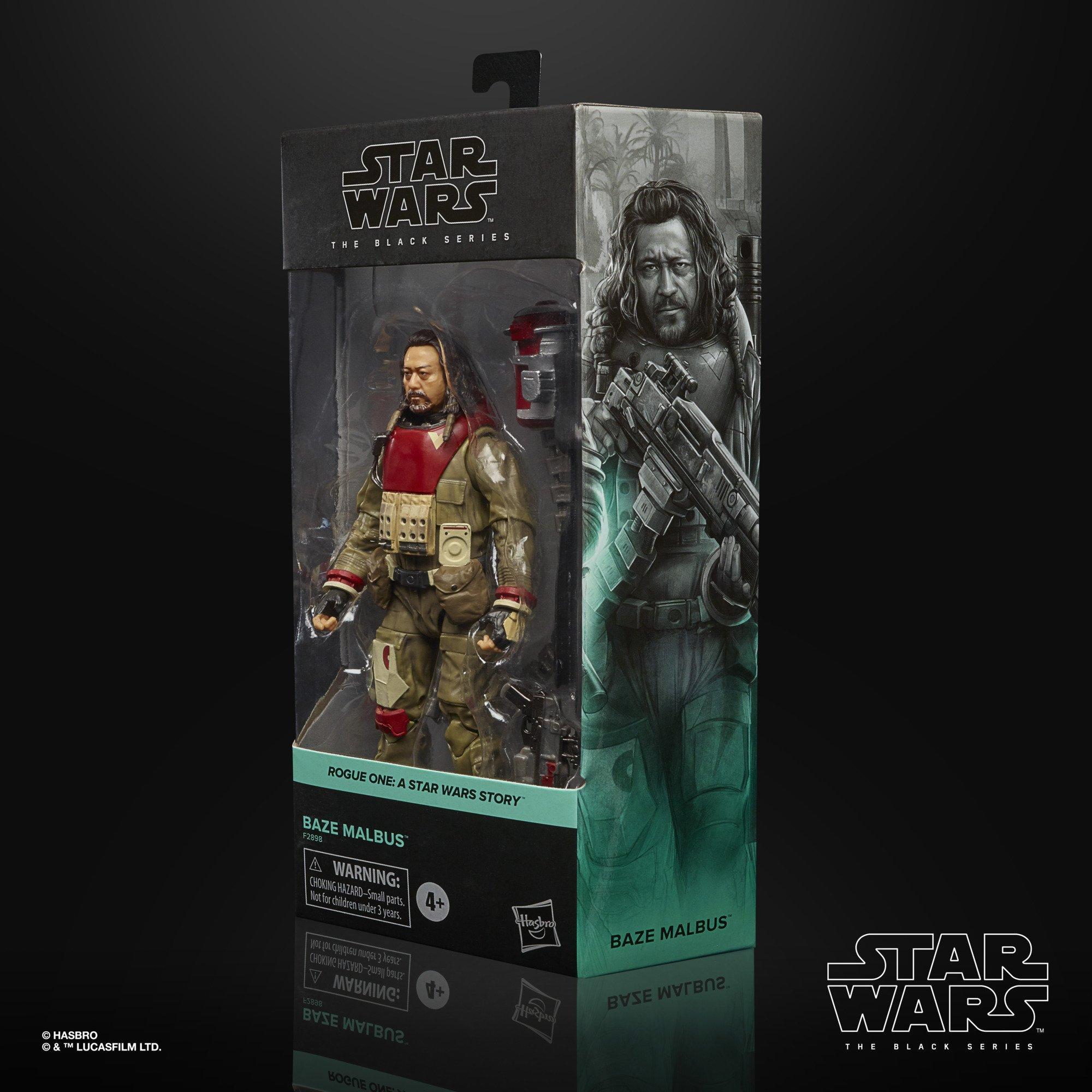 Hasbro Star Wars: The Black Series Rogue One: A Star Wars Story Baze Malbus 6-in Action Figure