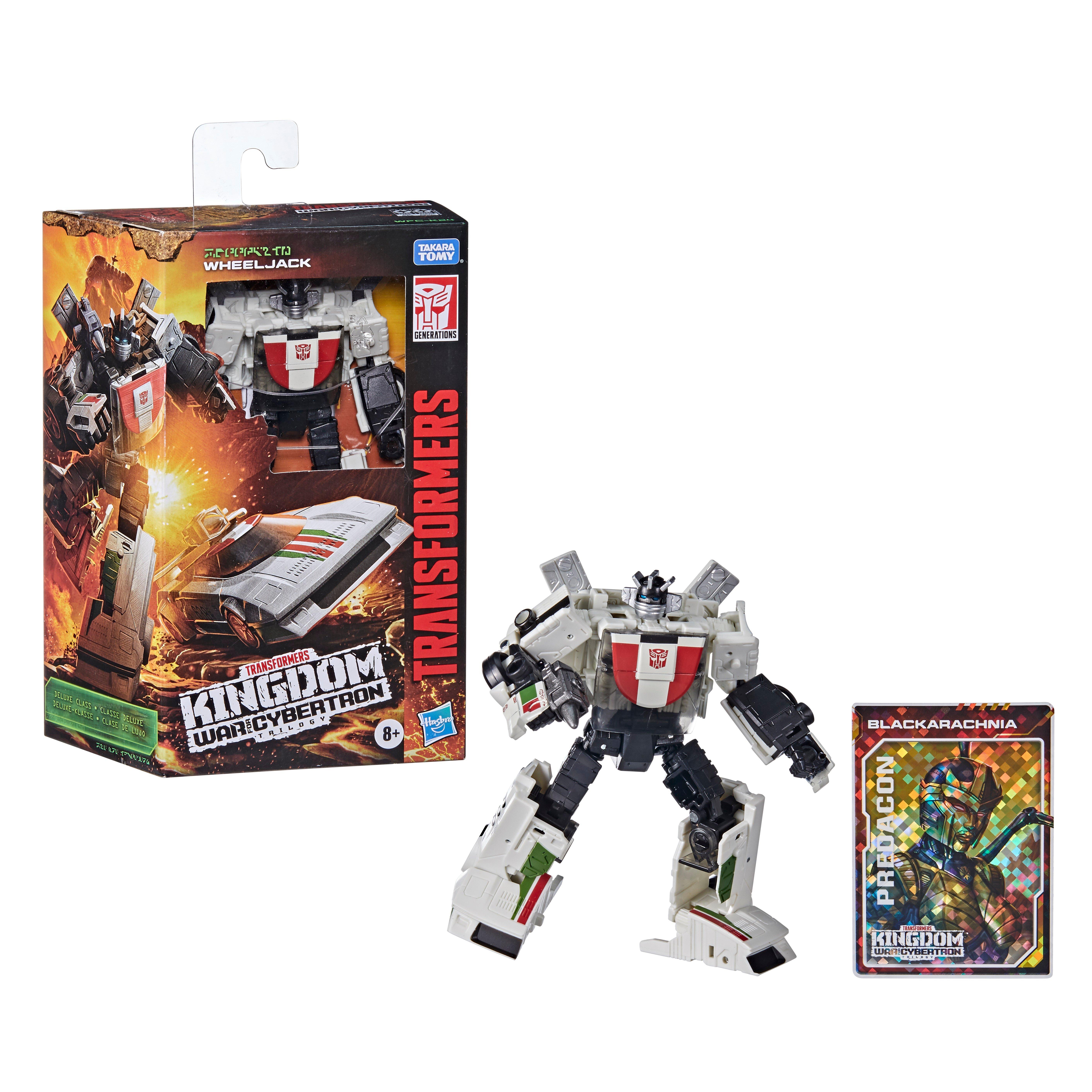 list item 3 of 5 Hasbro Transformers Generations War for Cybertron: Kingdom Deluxe WFC-K24 Wheeljack 5.5-in Action Figure