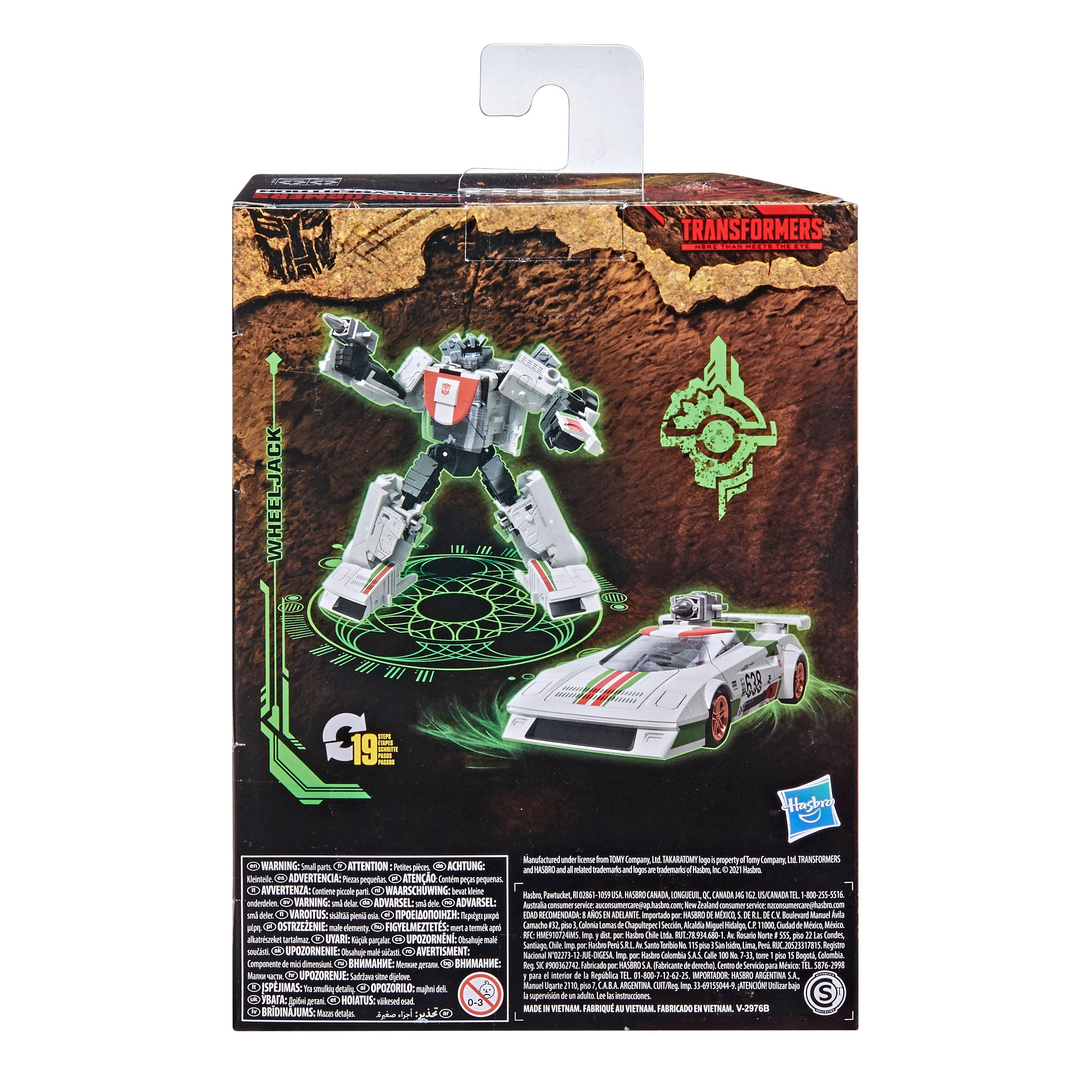 Hasbro Transformers Generations War for Cybertron: Kingdom Deluxe WFC-K24 Wheeljack 5.5-in Action Figure