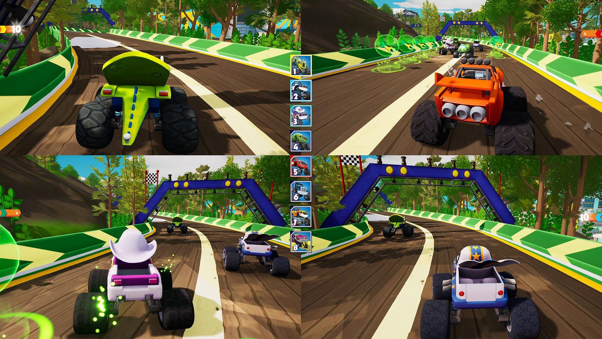 Blaze and the Monster Machines: Axle City Racers | Outright