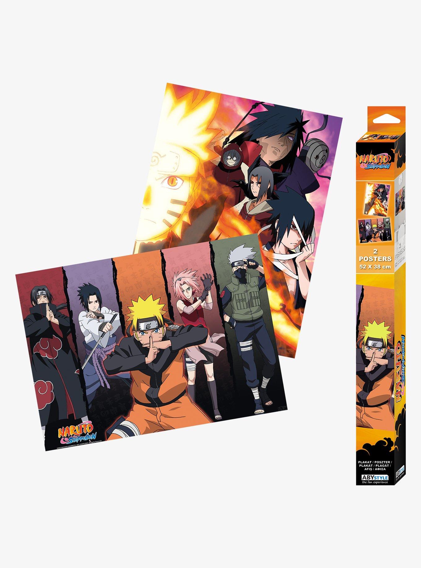 Naruto Shippuden Boxed Mini Poster Set