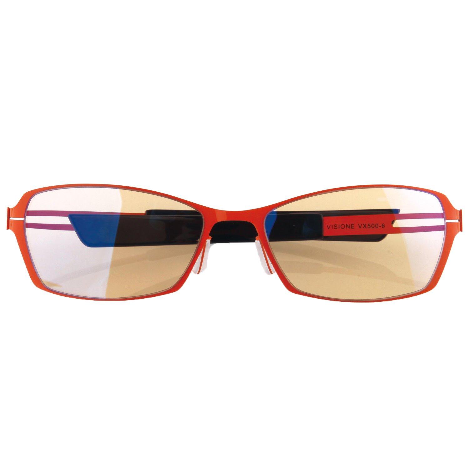 Arozzi Visione VX5006 Orange Computer Gaming Glasses