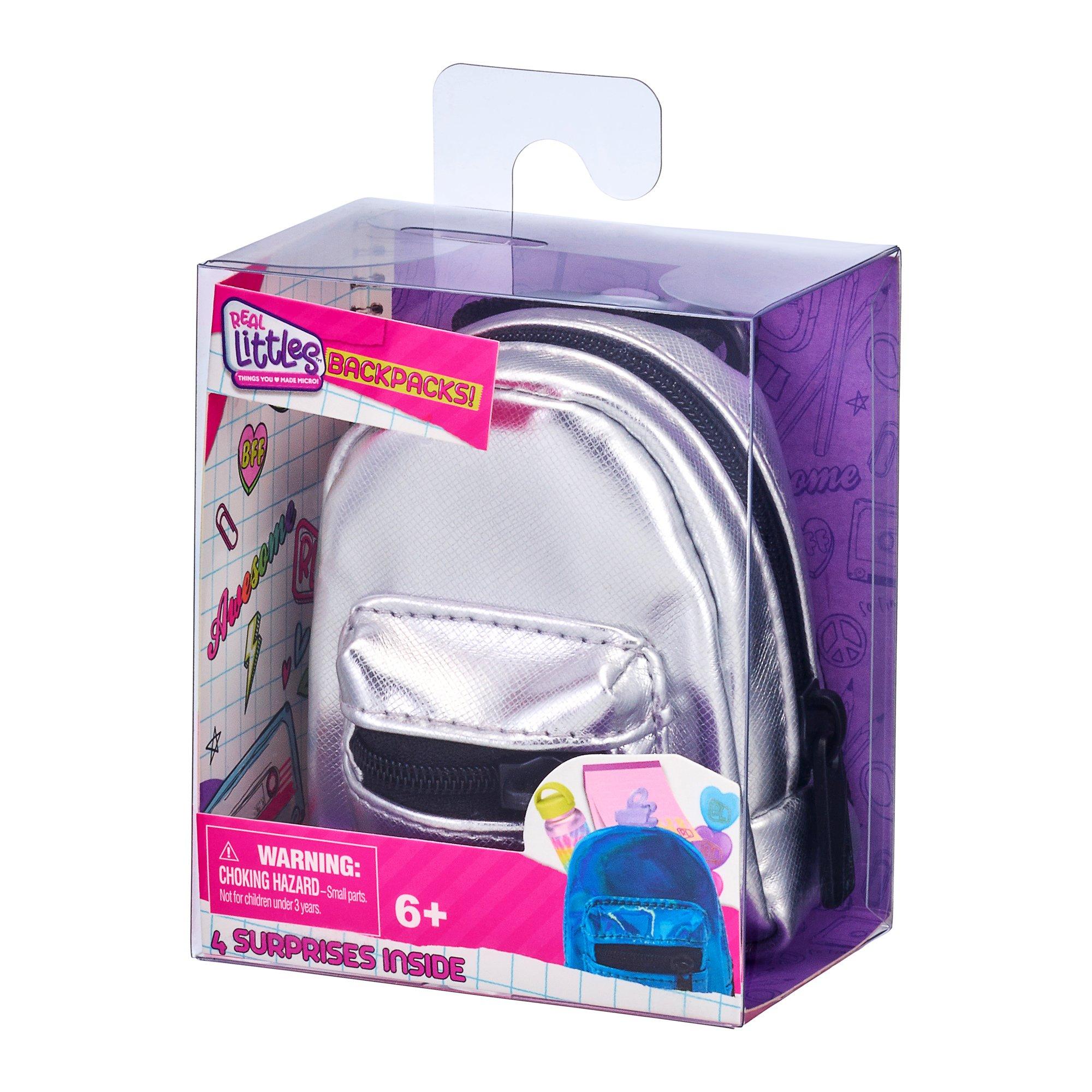  REAL LITTLES - Micro Backpack - 3 Pack with 18