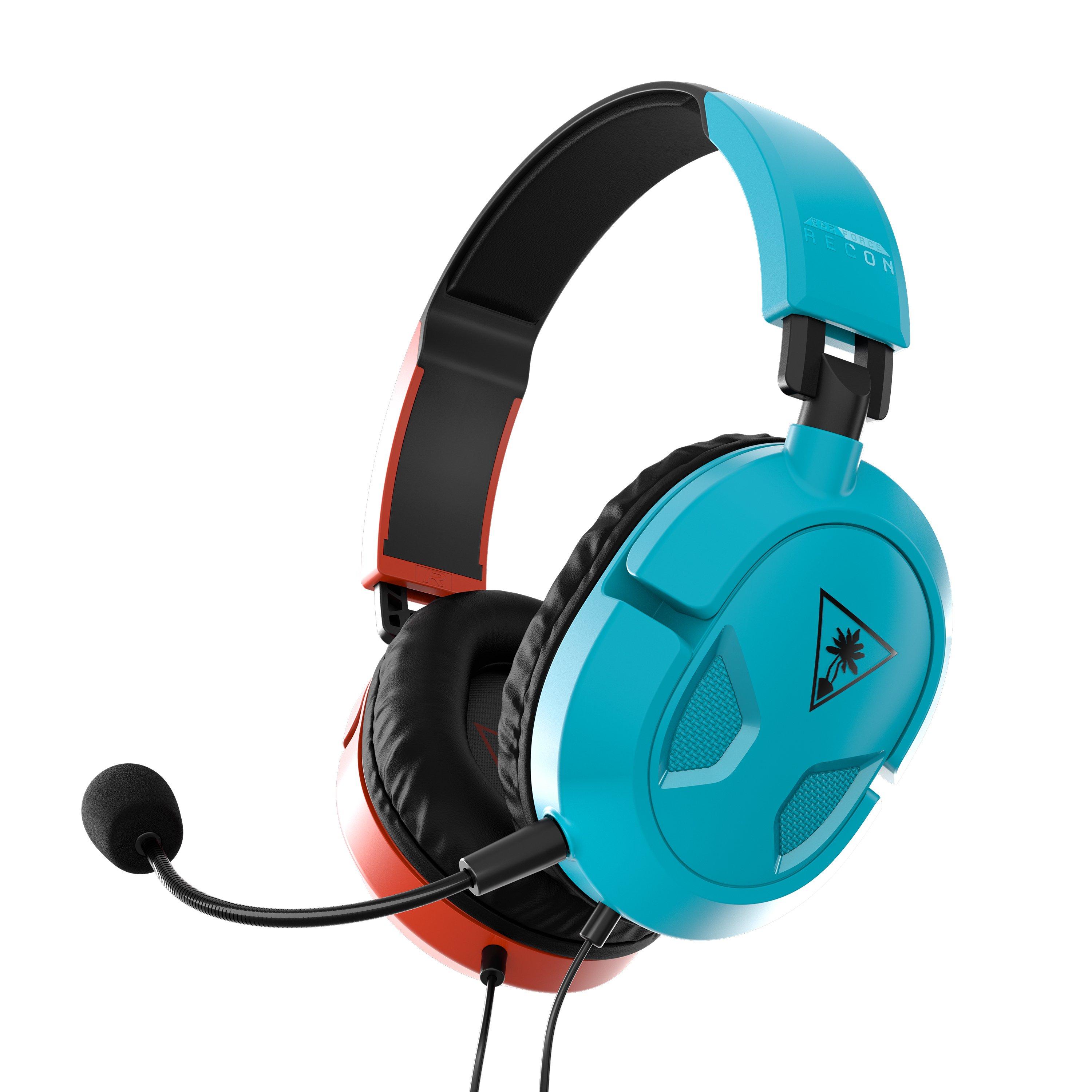 Turtle Beach Recon 50 Wired Gaming Headset Universal Red/Blue - Nintendo Switch