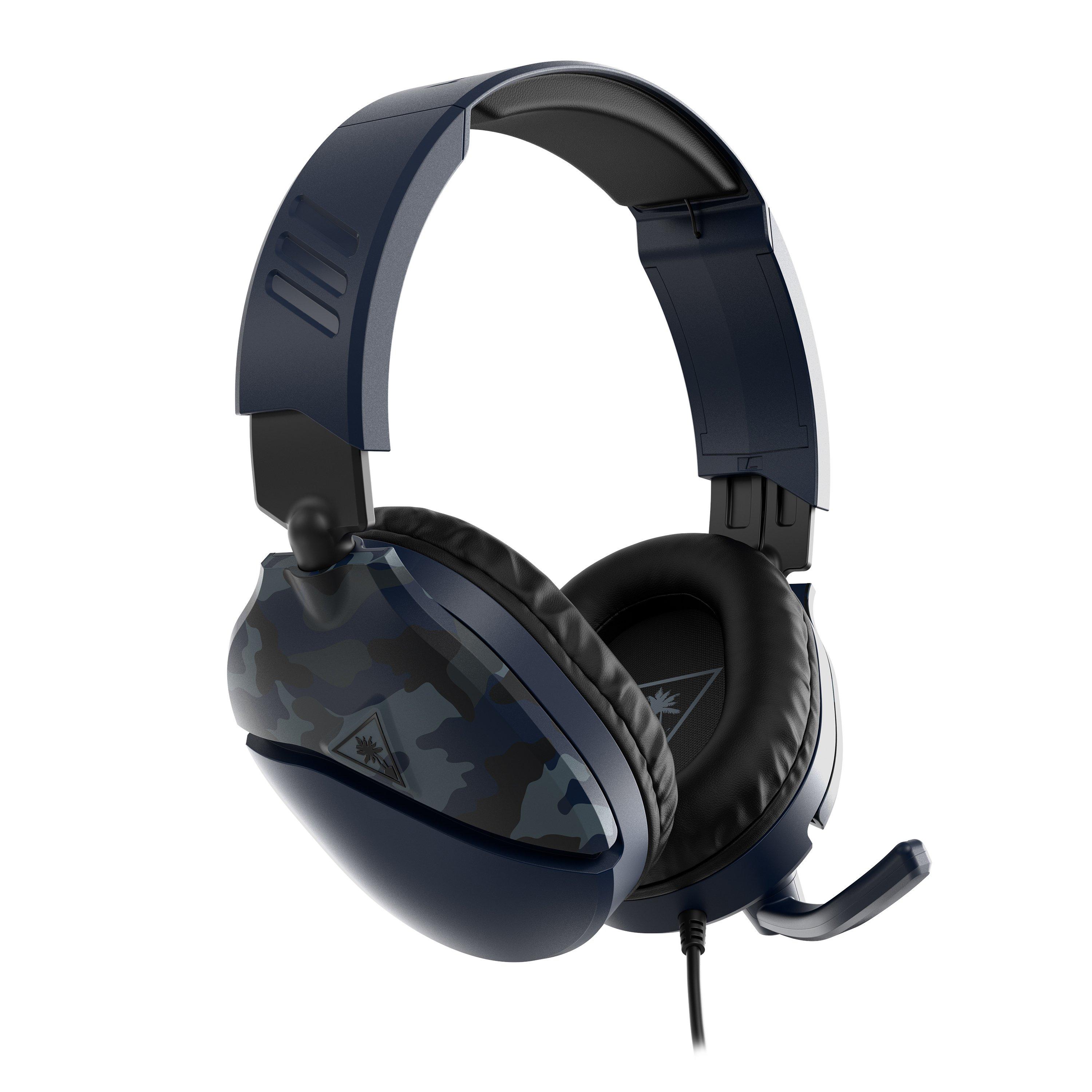 Turtle Beach Recon 70 Blue Camo Wired Gaming Headset Universal GameStop