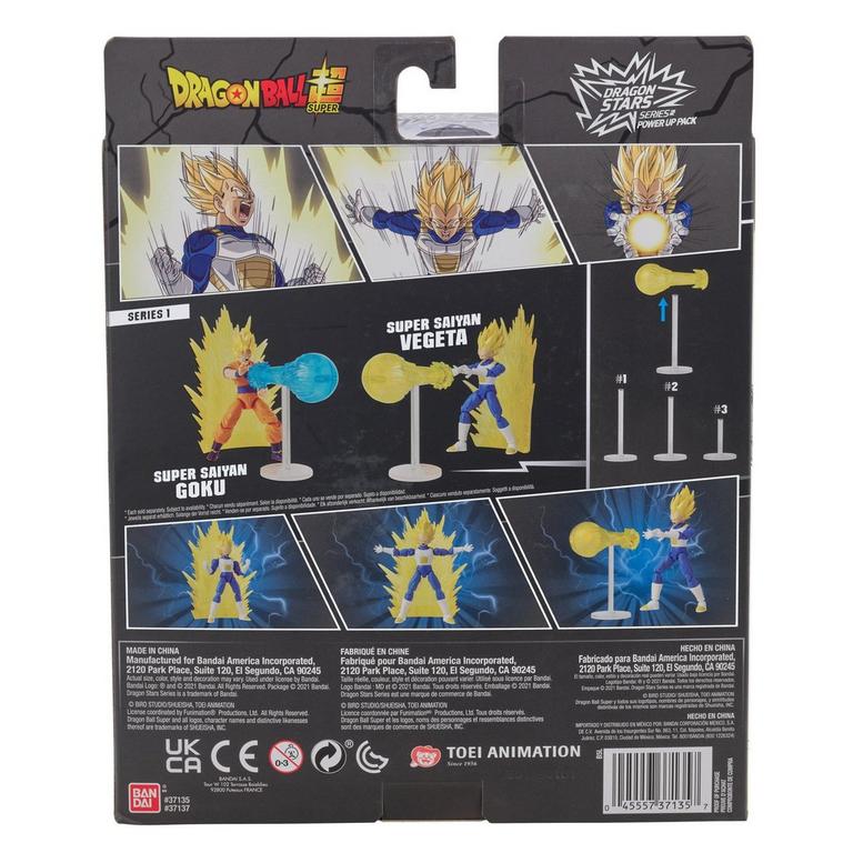 Bandai Dragon Ball Super - Super Saiyan Vegeta Dragon Stars Series Power Up Pack 6.5-in Action Figure