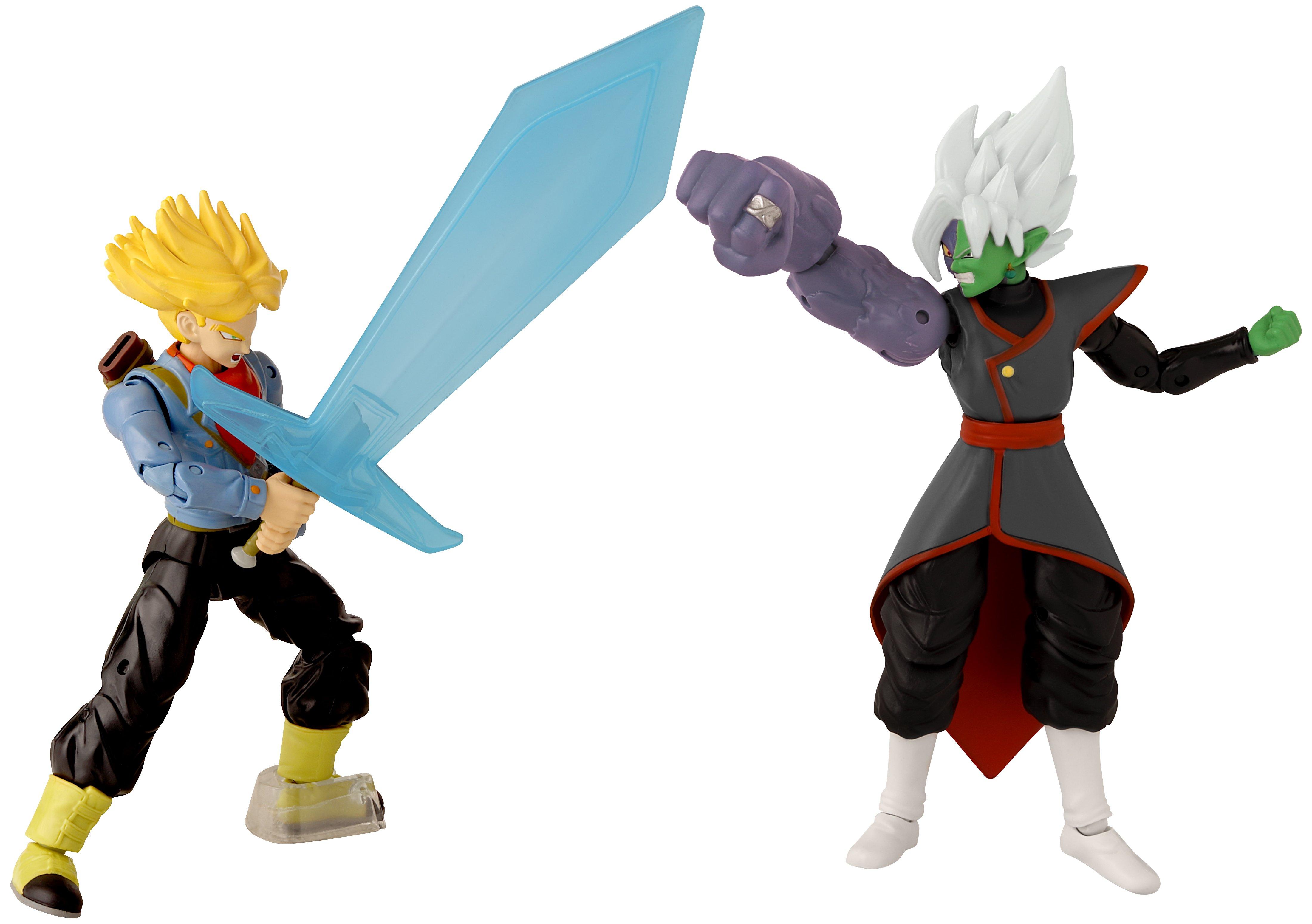 Bandai Dragon Ball Super Future Trunks Verses Fusion Zamasu Dragon Stars Series Battle Packs 6.5-in Figure |