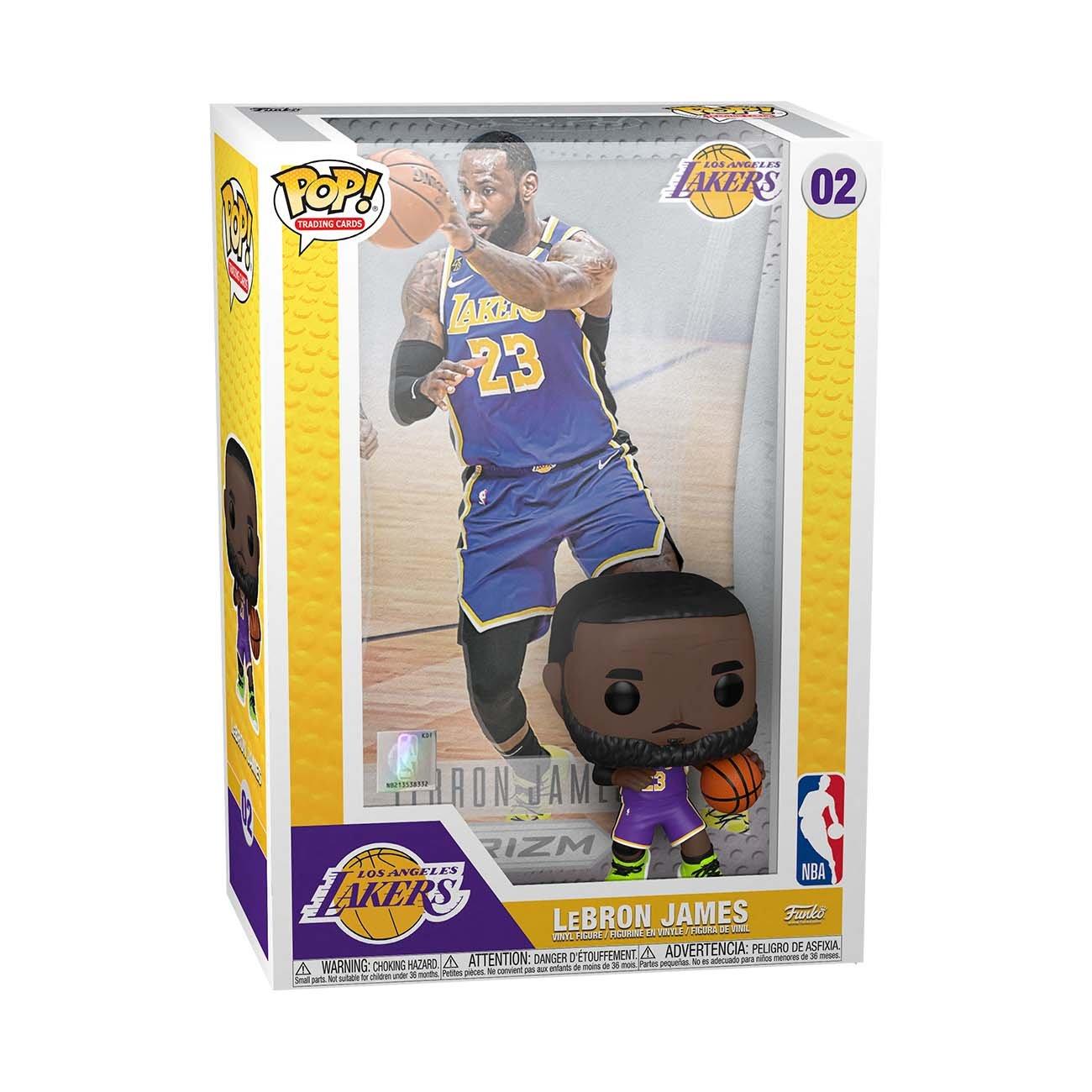 Funko POP! Trading Card: NBA Los Angeles Lakers LeBron James Vinyl Figure