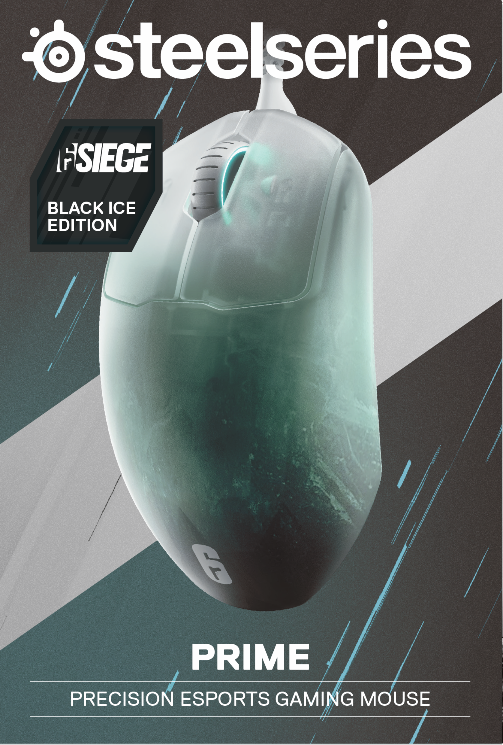 list item 4 of 7 SteelSeries Prime Precision Esports 6Siege Gaming Mouse