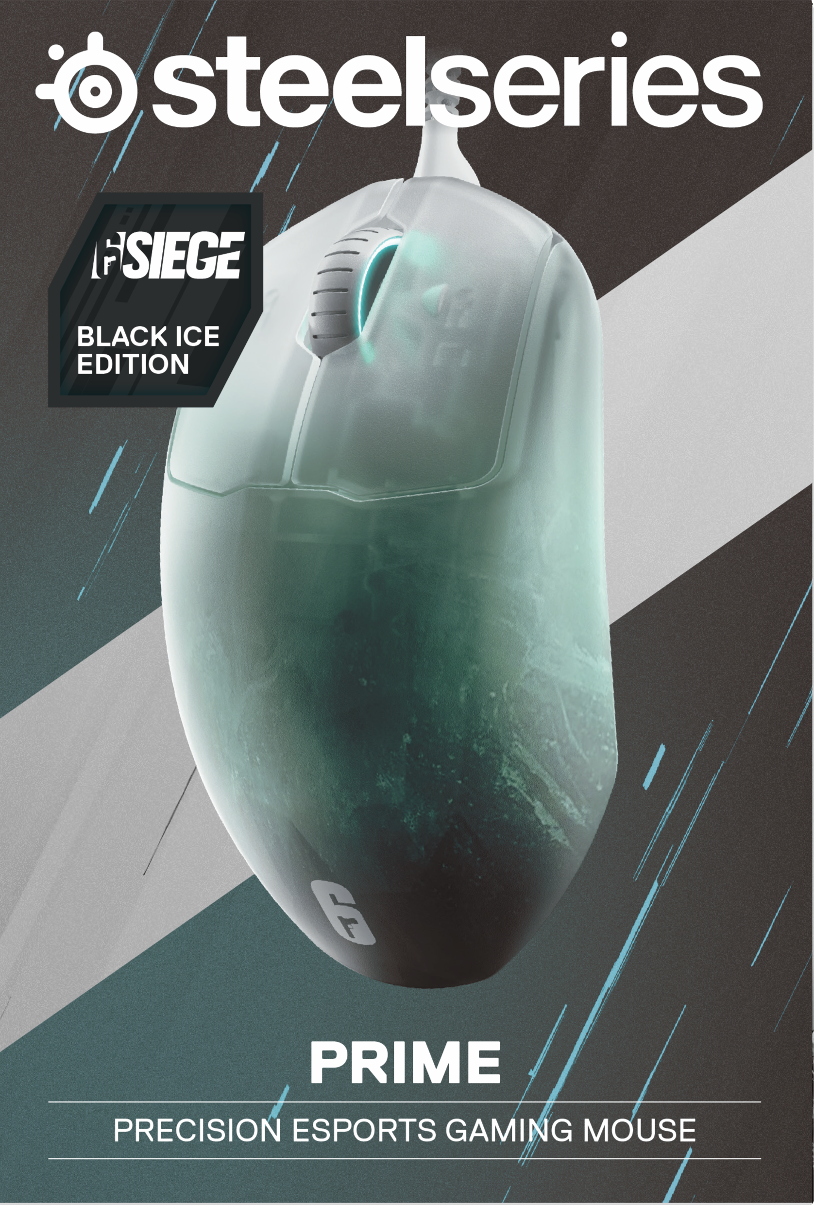 Steelseries Prime Precision Esports 6siege Gaming Mouse Gamestop