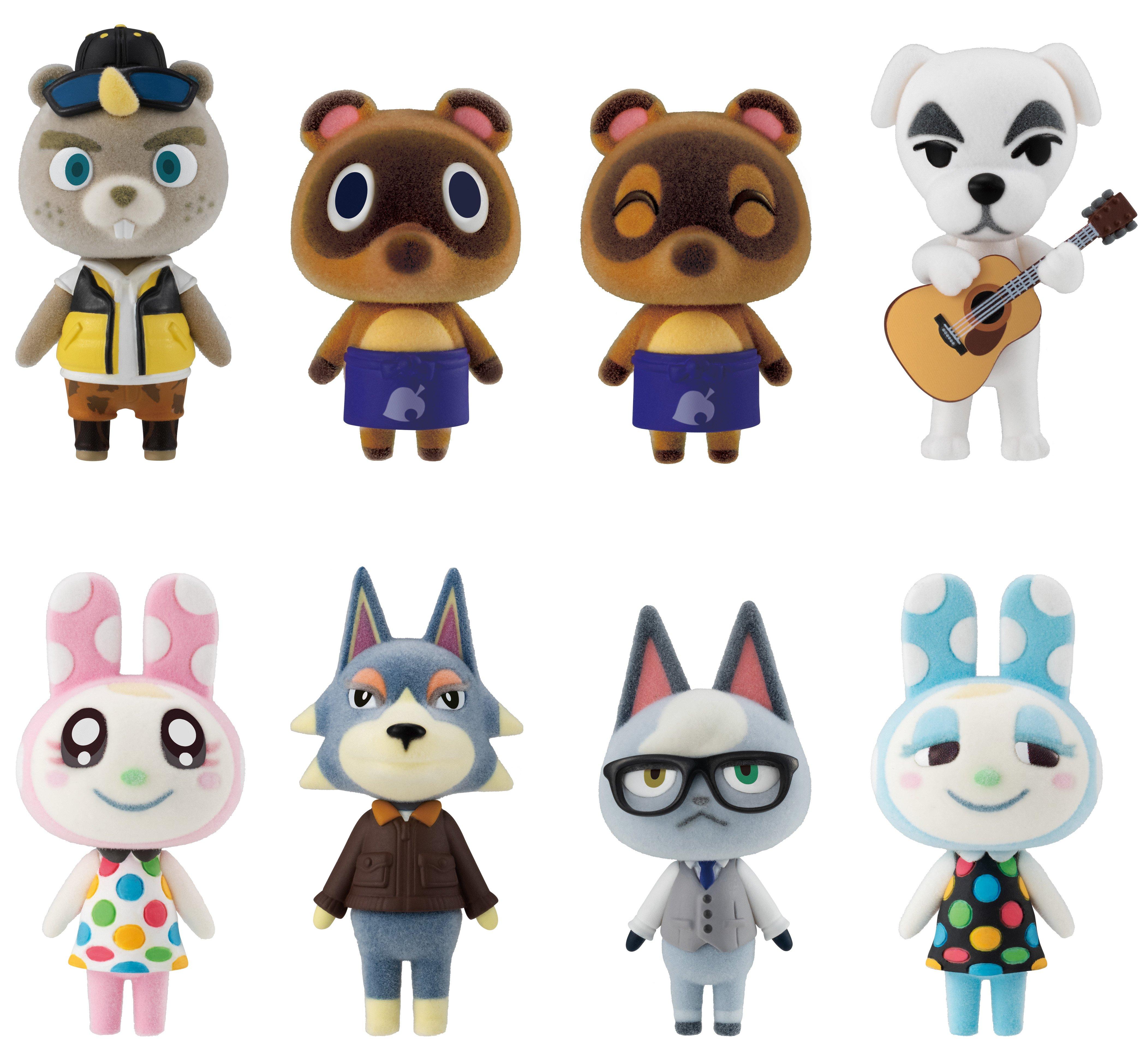 Download Animal Crossing New Horizons Villager Flocked Tomodachi Volume 2 Figure Set Gamestop