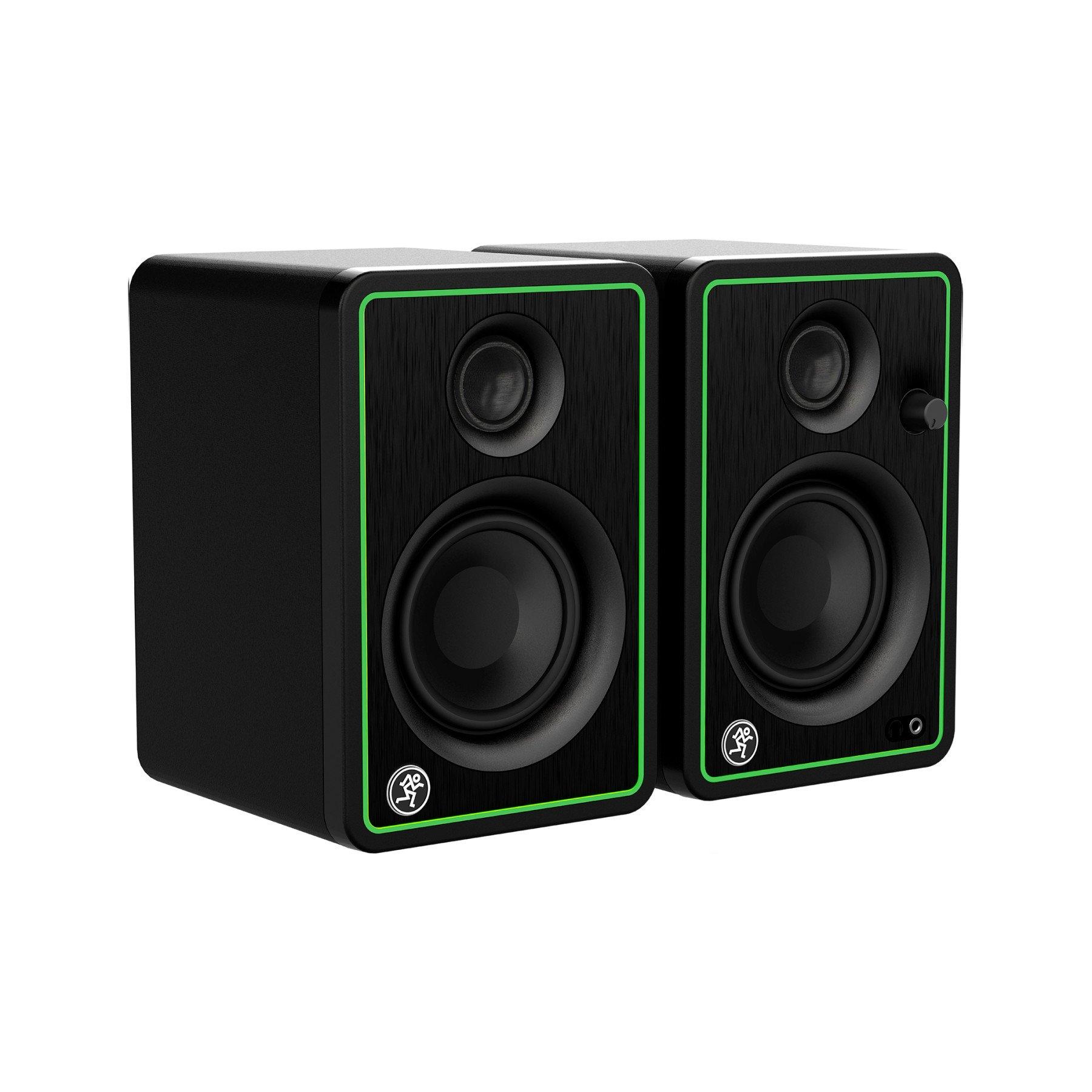 Mackie Big Knob Studio Monitor Dynamic Microphone Condenser Microphone Headphones Studio Bundle