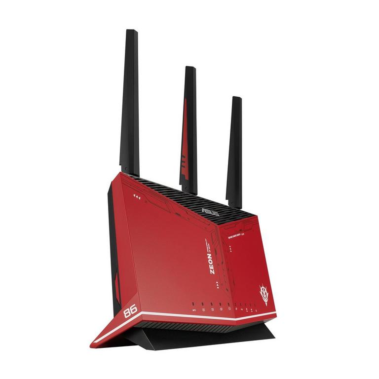 ASUS RT-AX86U ZAKU II Char Aznable Custom Dual-Band Wi-Fi 6 Router