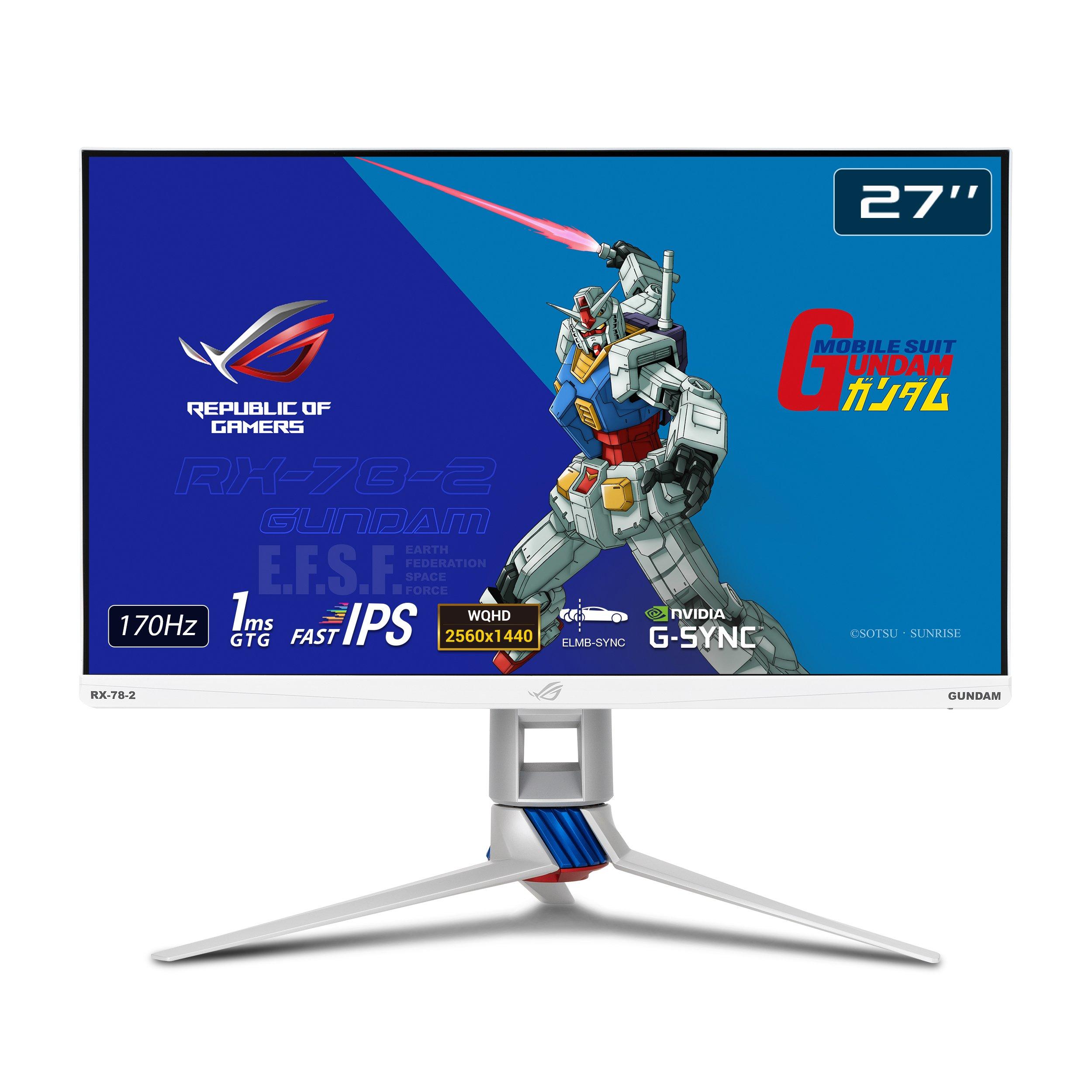 Slijm autobiografie Magistraat ASUS 27-in ROG Strix XG279Q-G GUNDAM EDITION HDR Gaming Monitor | GameStop