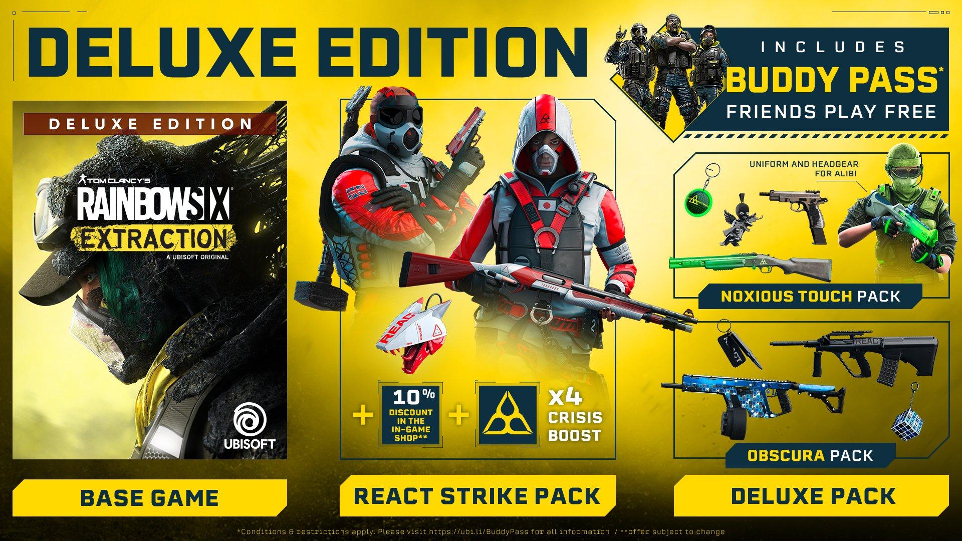 Trade In Tom - | GameStop Six: Clancy\'s Extraction PlayStation Deluxe Rainbow 5