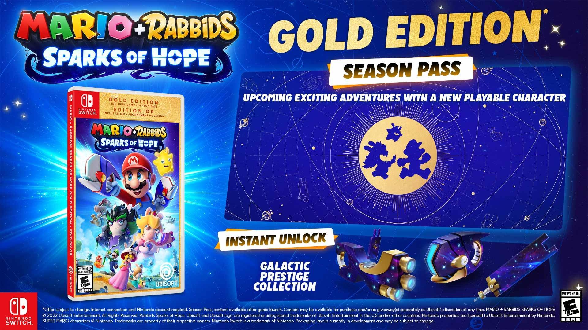 Mario + Rabbids Sparks of Hope Gold Edition - Nintendo Switch | Nintendo  Switch | GameStop