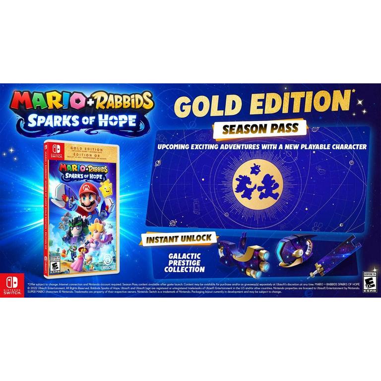 Mario + Rabbids Sparks of Hope Gold Edition - Nintendo Switch | Nintendo  Switch | GameStop | Nintendo-Switch-Spiele