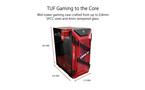 ASUS TUF Gaming GT301 ZAKU II Edition RGB Tempered Glass Mid-Tower Compact Gaming Case