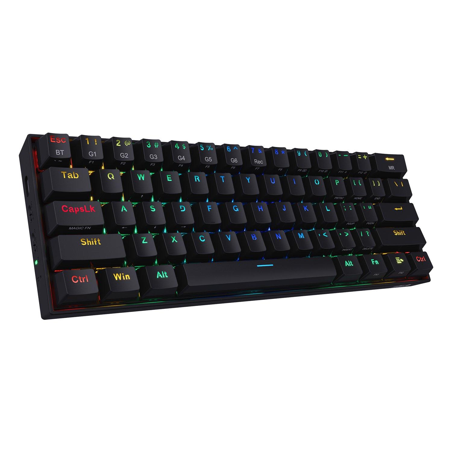 Redragon K530 60 RGB Wireless Mechanical Keyboard | GameStop